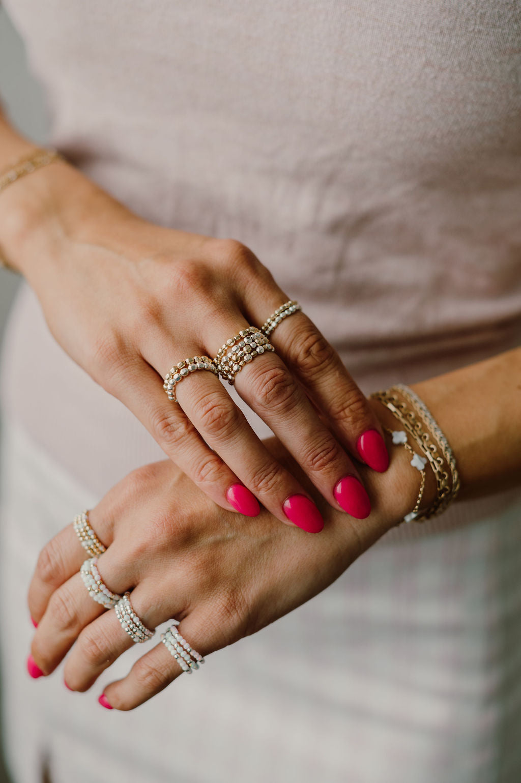 HALF Gold Fill and Sterling Silver Ring WHOLESALE COLLECTION PACK (16 rings)