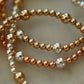 Crew - Mixed Metal Gold Fill Beaded Bracelet- WHOLESALE