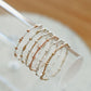 Oaklyn - Mixed Metal Gold Fill + Sterling Silver Beaded Bracelet- WHOLESALE