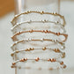 Oaklyn - Mixed Metal Gold Fill + Sterling Silver Beaded Bracelet- WHOLESALE