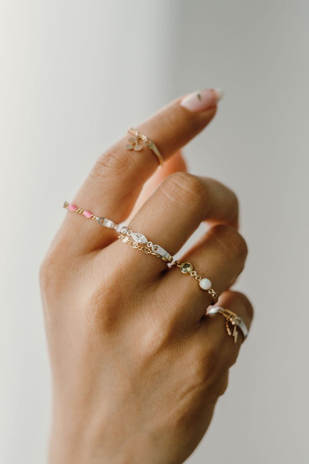 Rangles - The First Permanent Jewelry Bangle Ring!