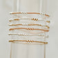 Endy - Mixed Metal Gold Fill + Sterling Silver Beaded Bracelet - WHOLESALE