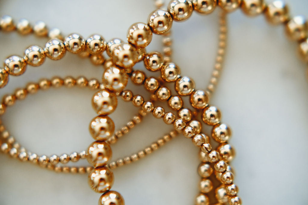 Simply Beaded 14k Gold Fill Bracelet - Wholesale