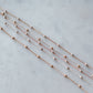3mm Faceted Satellite Mixed Metal Permanent Jewelry Chain (3 feet) PREORDER