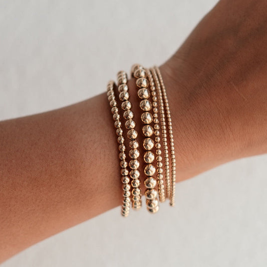 Simply Beaded 14k Gold Fill Bracelet - Wholesale