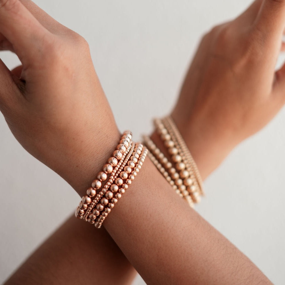 Simply Beaded 14k Gold Fill Bracelet - Wholesale