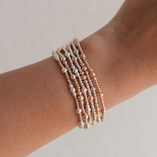 Oaklyn 14k Gold Fill + Sterling Silver Bracelet