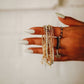 Joy - Chain and Beaded Bracelet - WHOLESALE