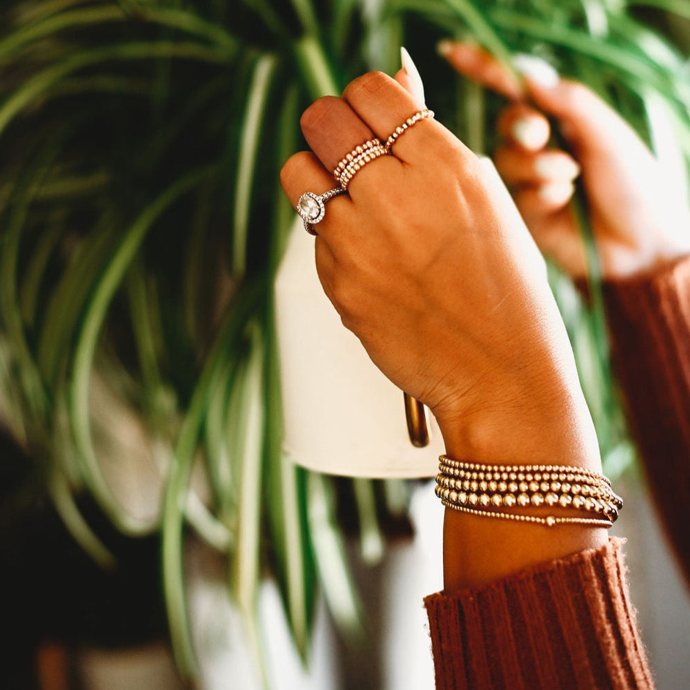 Simply Beaded 14k Gold Fill Bracelet - Wholesale