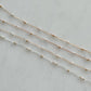 Triple Single Satellite Mixed Metal Permanent Jewelry Chain (3 feet) PREORDER