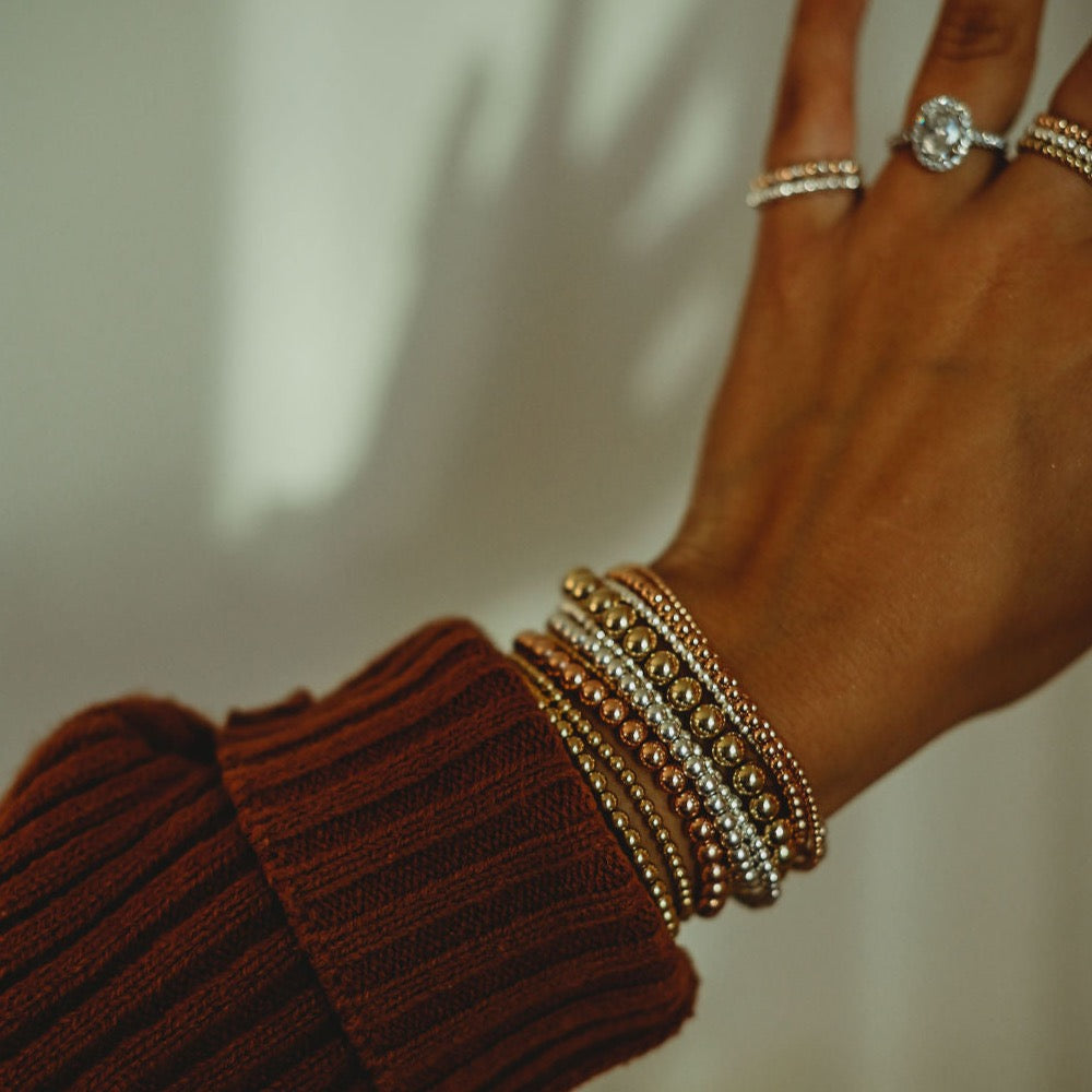 Simply Beaded 14k Gold Fill Bracelet - Wholesale