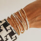 Joy - Chain and Beaded Bracelet - WHOLESALE