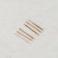 Skinny Engravable Bar Gold Fill + Sterling Silver Connectors