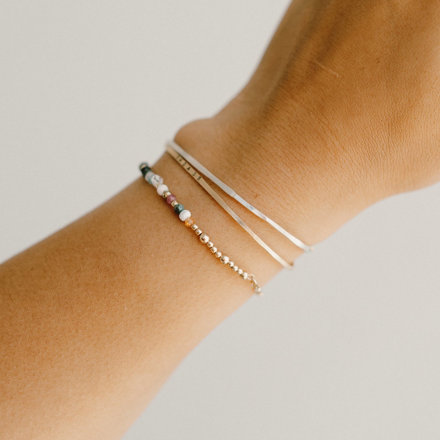 Permanent Jewelry Bangle - Gold Fill, Sterling Silver, Rose Gold Fill