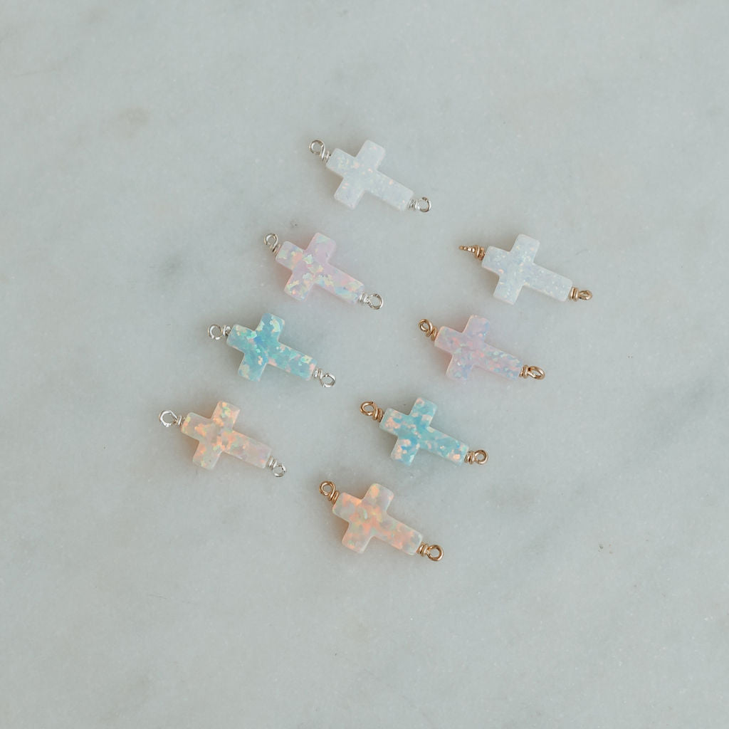 NEW COLORS! Opal CROSS Connectors