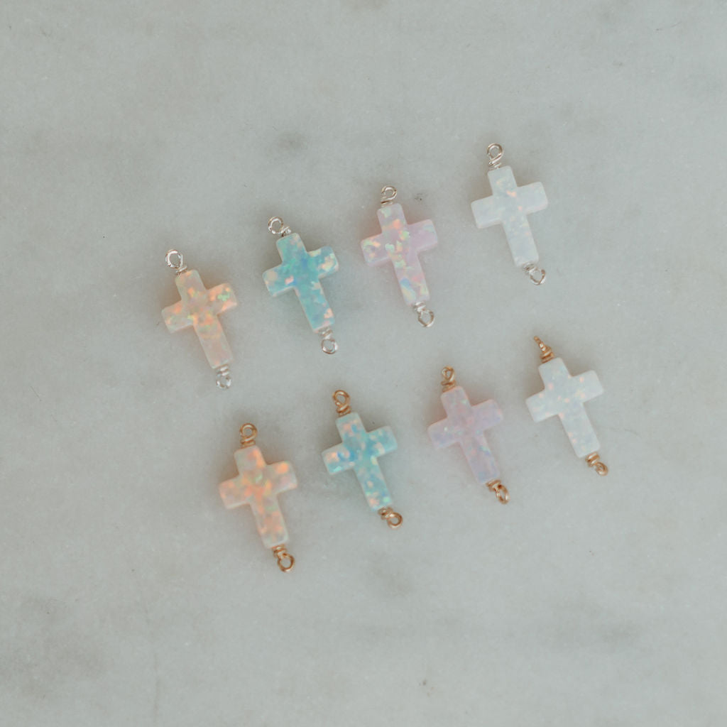 NEW COLORS! Opal CROSS Connectors