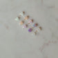 Opal + Pearl HEART Connectors