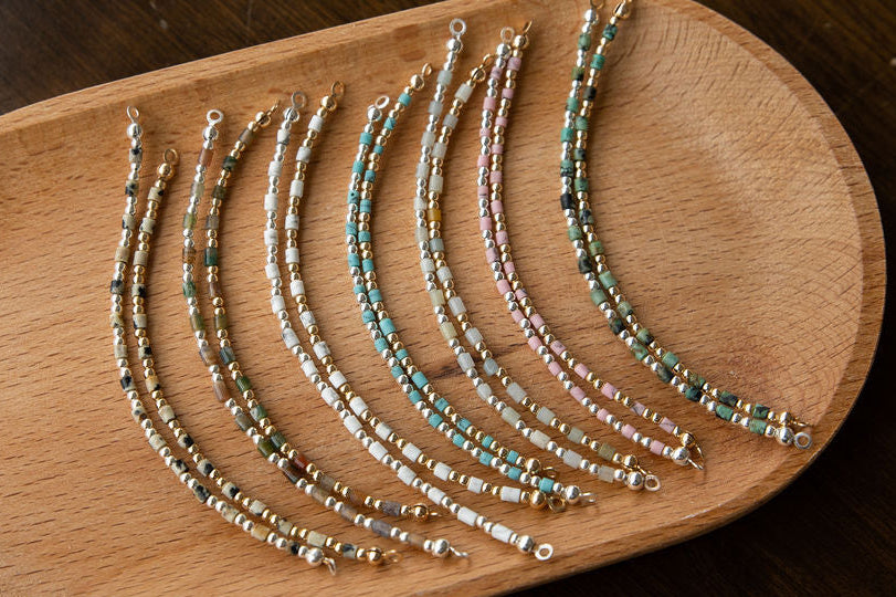 NEW Gemstone Heishi Glow Up