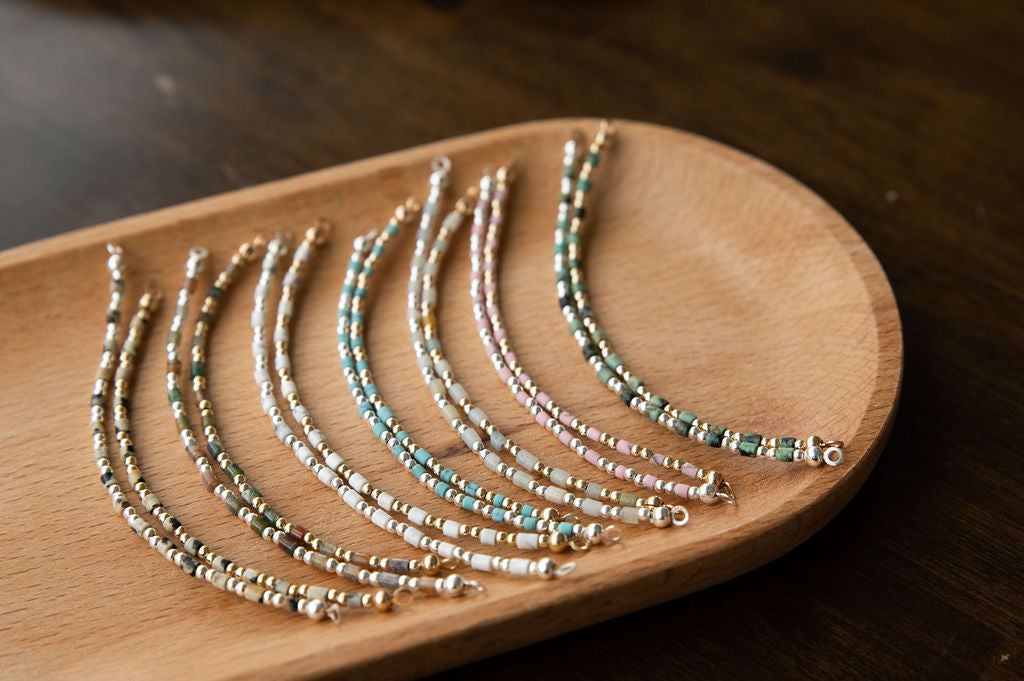 NEW Gemstone Heishi Glow Up