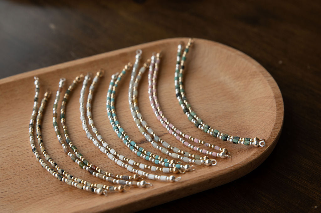 NEW Gemstone Heishi Glow Up