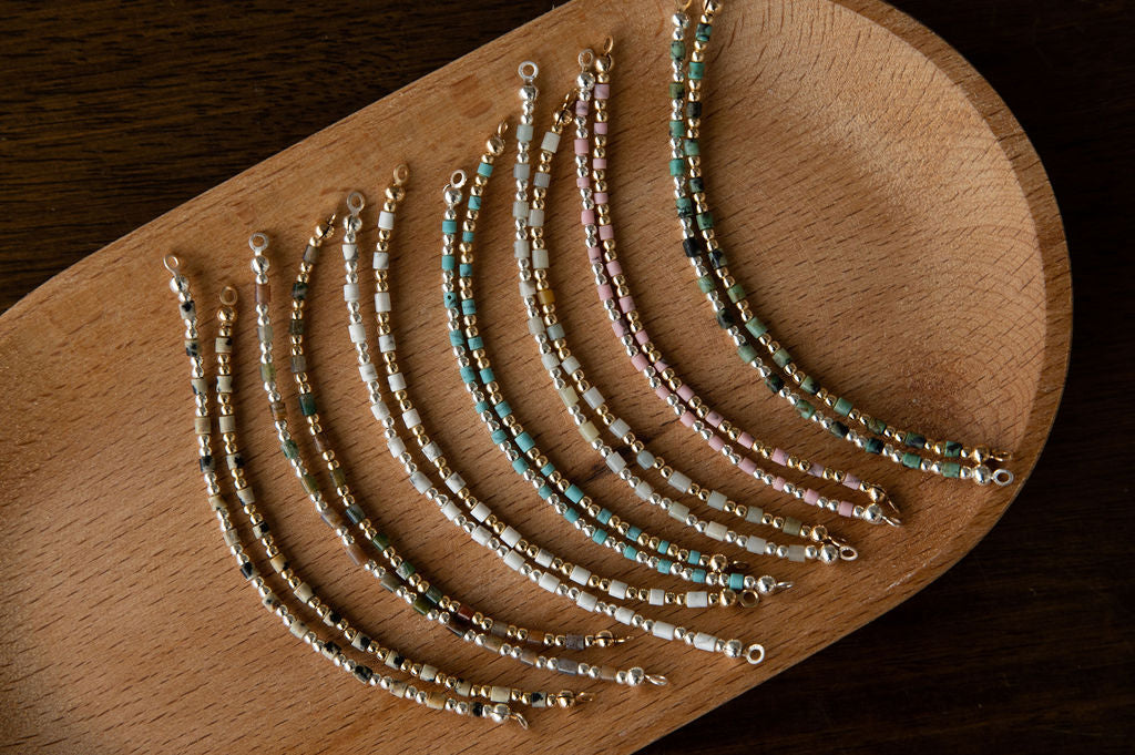 NEW Gemstone Heishi Glow Up