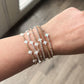 Opal Clover 14k Gold Fill + Sterling Silver Bracelet READY to SHIP