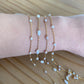 Pearl Satellite Permanent Jewelry Chain PREORDER (3 feet)