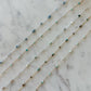 READY TO SHIP Shades of Blue Satellite Gemstone Permanent Jewelry Chain (3 feet)