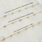 Mixed Metal Smooth Gold Fill + Sterling Silver Beaded  Permanent Jewelry Chain READY TO SHIP