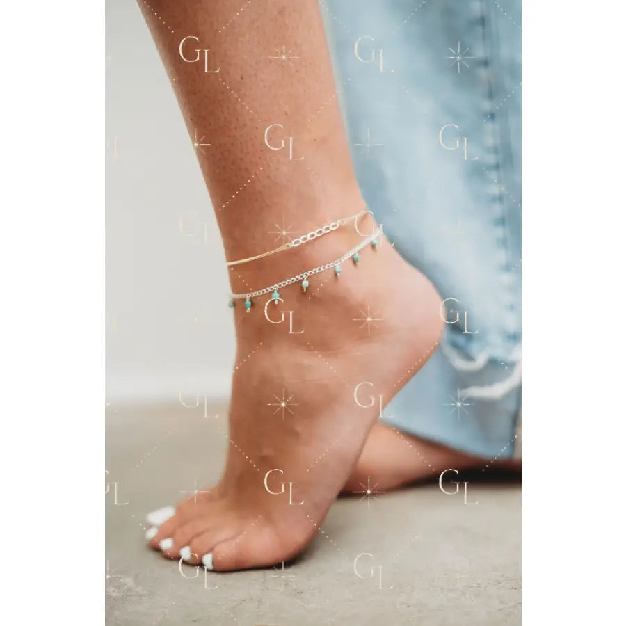 BANKLETS! Permanent Jewelry Anklet Bangle- 14k Gold Fill or Sterling Silver