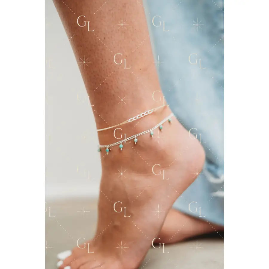 BANKLETS! Permanent Jewelry Anklet Bangle- 14k Gold Fill or Sterling Silver
