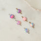 Opal beads on a light background