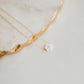 Bloom Necklace- 14k Gold Fill/ Sterling Silver - Opalite Collection