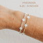 Blossom Opal Gold Fill and Sterling Silver Bracelet PREORDER (PRE-46)