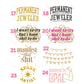 Custom Permanent Jewelry Graphic Tees + Sweatshirts