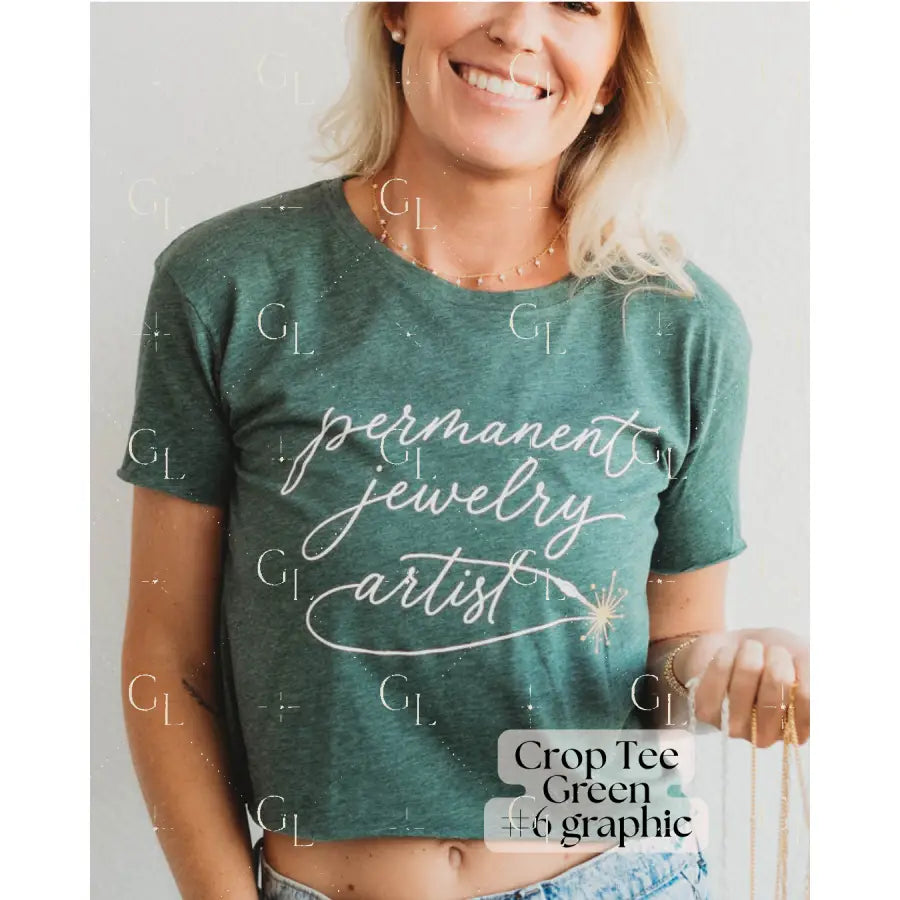 Custom Permanent Jewelry Graphic Tees + Sweatshirts