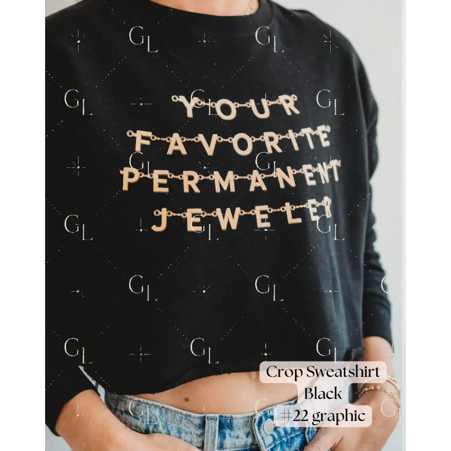 Custom Permanent Jewelry Graphic Tees + Sweatshirts