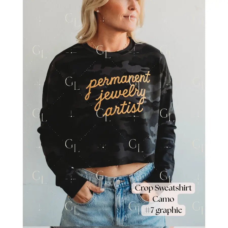 Custom Permanent Jewelry Graphic Tees + Sweatshirts