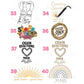 Custom Permanent Jewelry Graphic Tote Bag