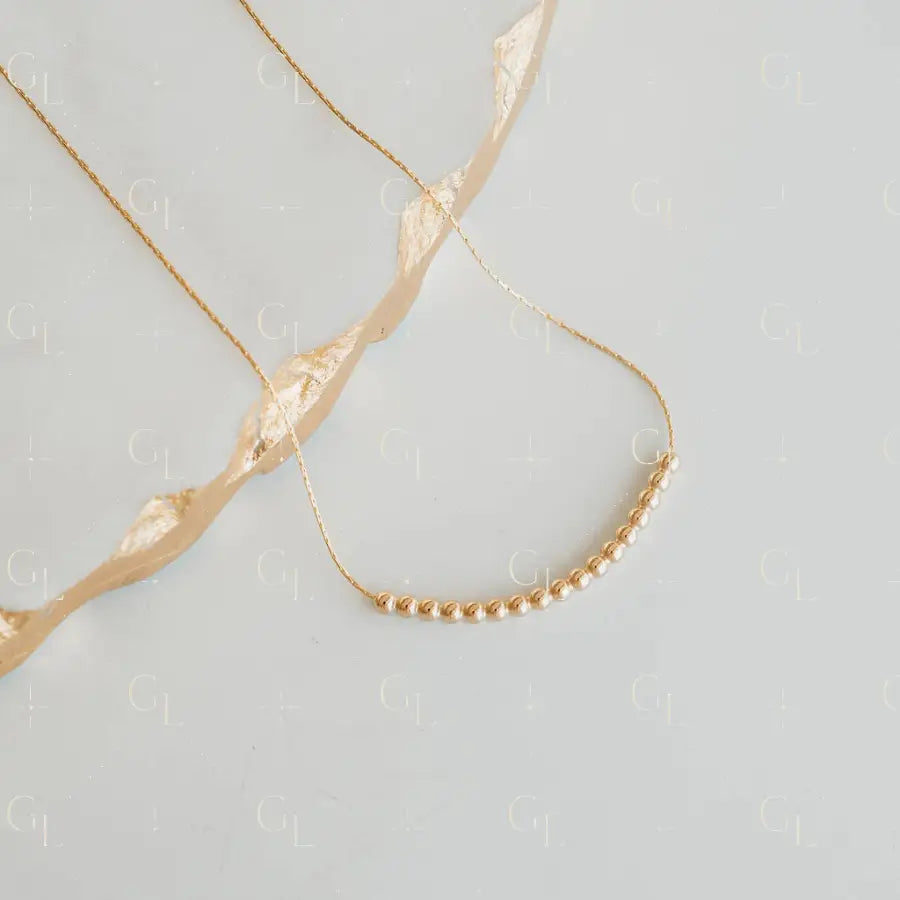 Dottie Necklace- 14k Gold Fill/ Sterling Silver - Soul Collection