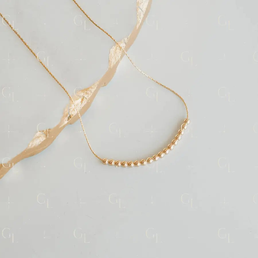 Dottie Necklace- 14k Gold Fill/ Sterling Silver - Soul Collection