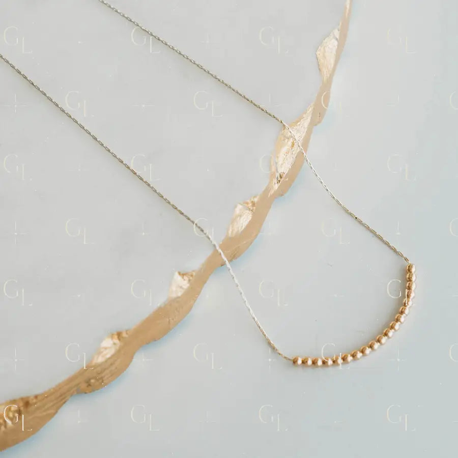 Dottie Necklace- 14k Gold Fill/ Sterling Silver - Soul Collection