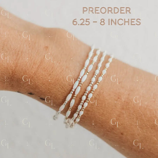 Eden Opal Gold Fill and Sterling Silver Bracelet PREORDER