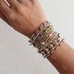 Ellis Birthstone 14k Gold Fill + Sterling Silver Beaded Bracelet