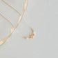 Faith Necklace- 14k Gold Fill/ Sterling Silver - Opalite Collection