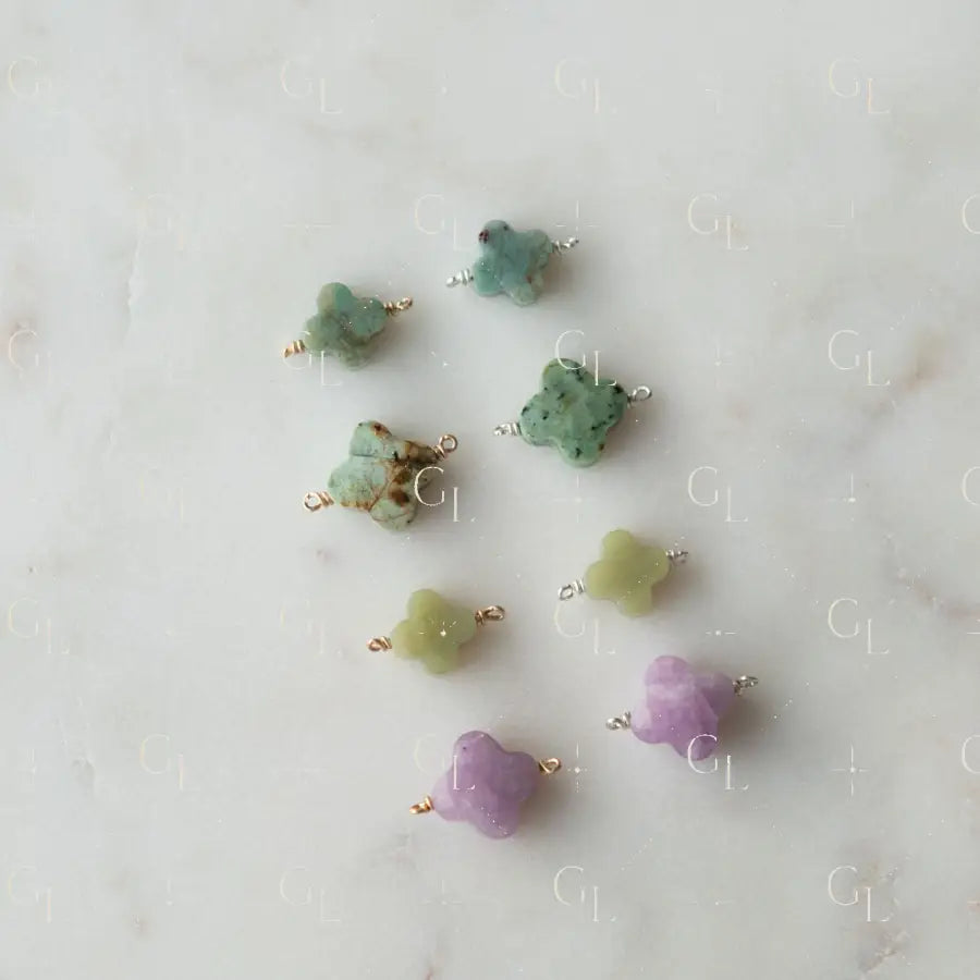 Gemstone CLOVER Connectors