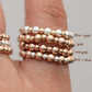 Gold Fill and Sterling Silver Finger Ring (ONE RING)