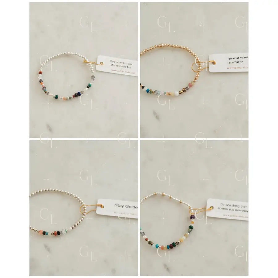 Hidden Message Bracelet COLLECTION- (set of 10 bracelets)