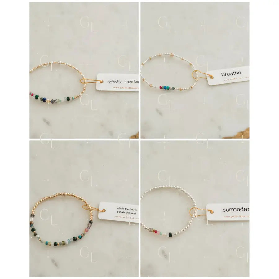 Hidden Message Bracelet COLLECTION- (set of 10 bracelets)