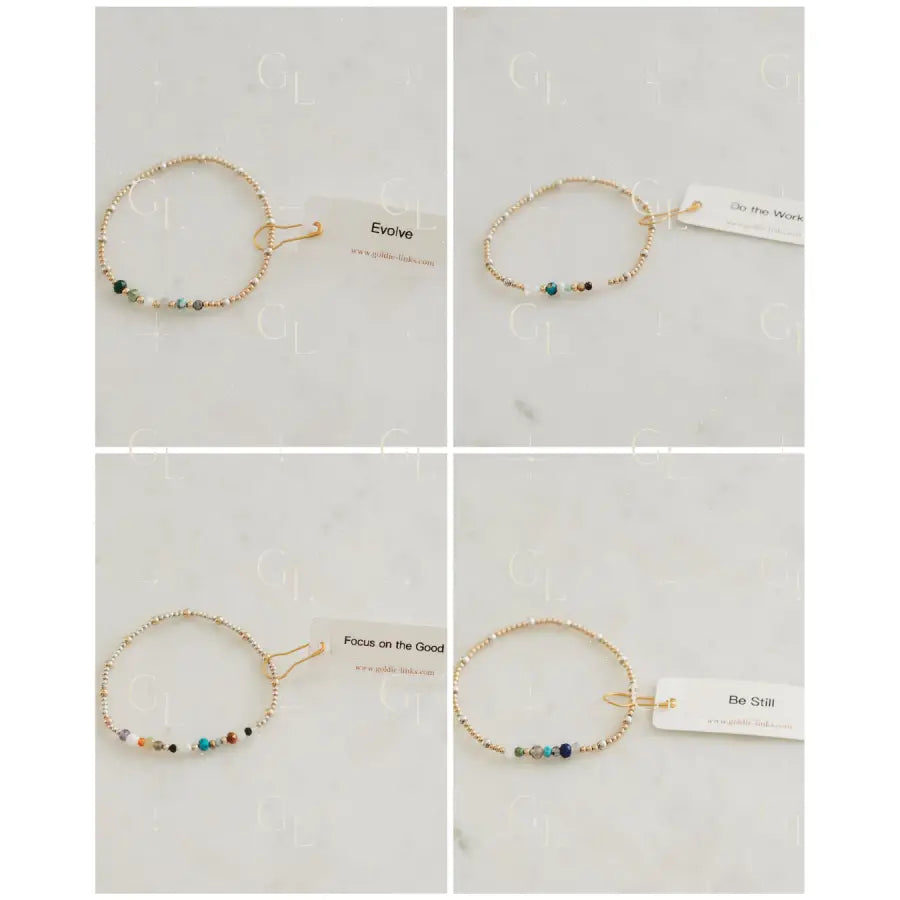 Hidden Message Bracelet COLLECTION- (set of 10 bracelets)